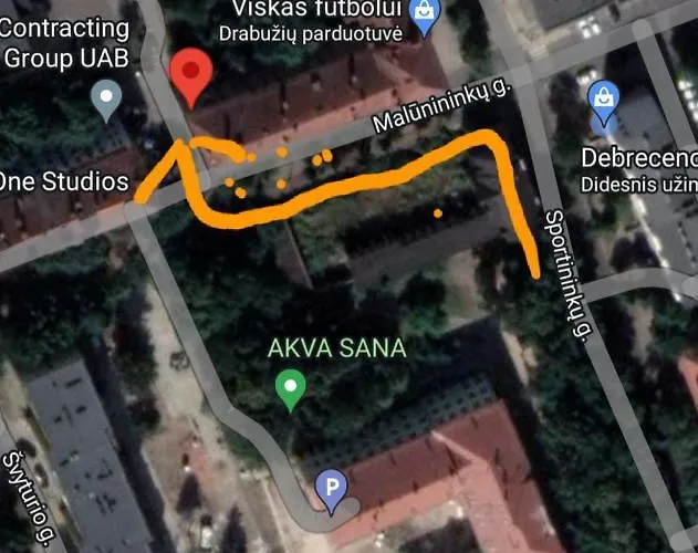 Appartement Siksnosparnio Urvas Klaipėda